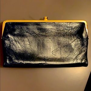 Hobo Navy Patent Leather wallet